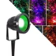 kit 2 ate 3un Luminária Espeto Jardim cob led 7w 9w 15w cor de luz verde azul rosa à prova d'água