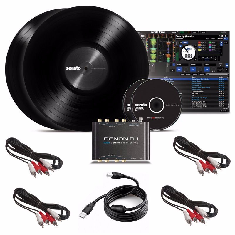 Mixer Denon DN-X1500 + Interface de Audio Denon DJ DS1 Serato DJ
