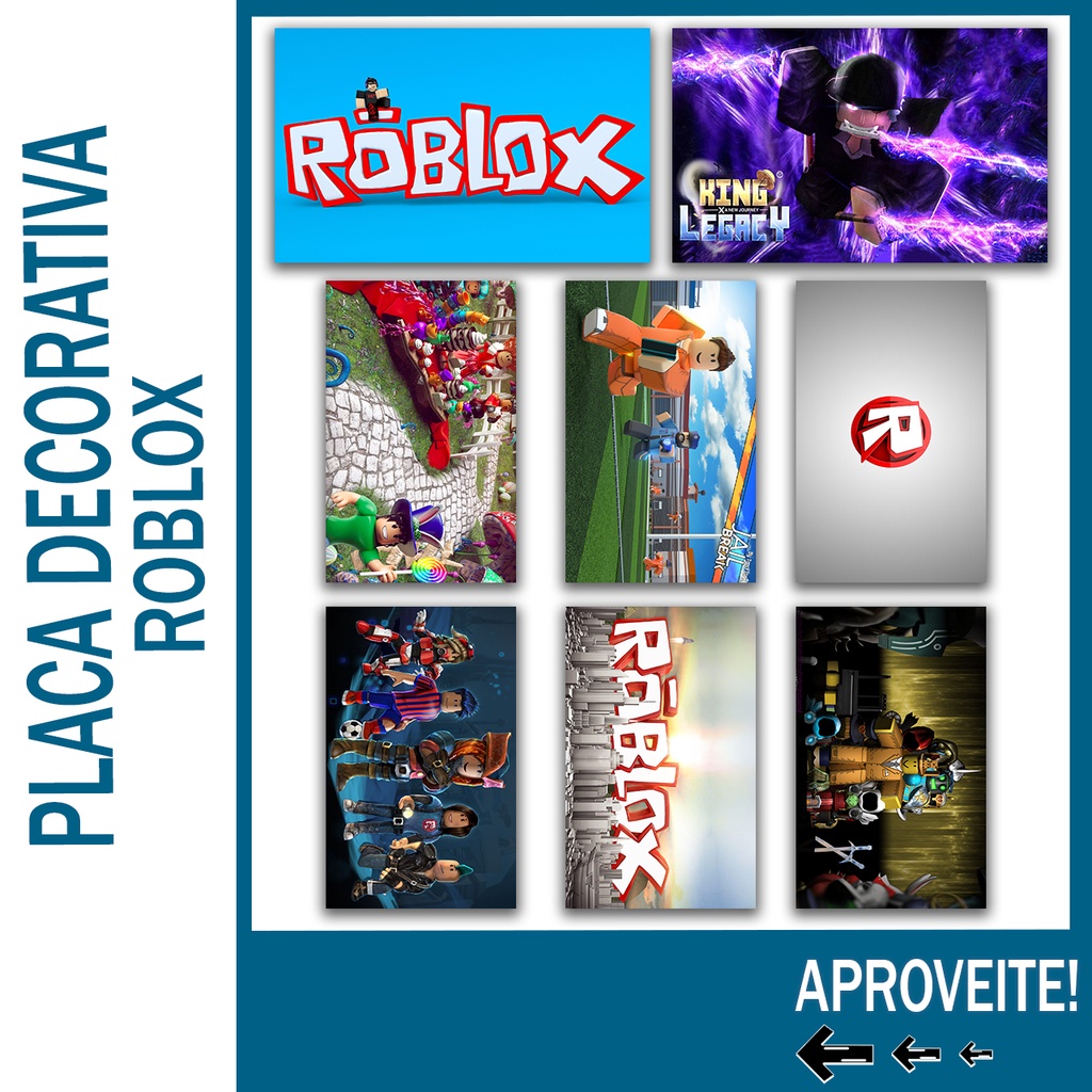 Quadros Decorativos Games Roblox