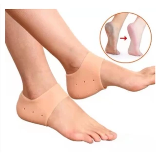 3 Par de Meia Palmilha Silicone Gel Protecao Ortopedica Esporao Calcanhar Fascite Tamanho Unico em Oferta na Shopee