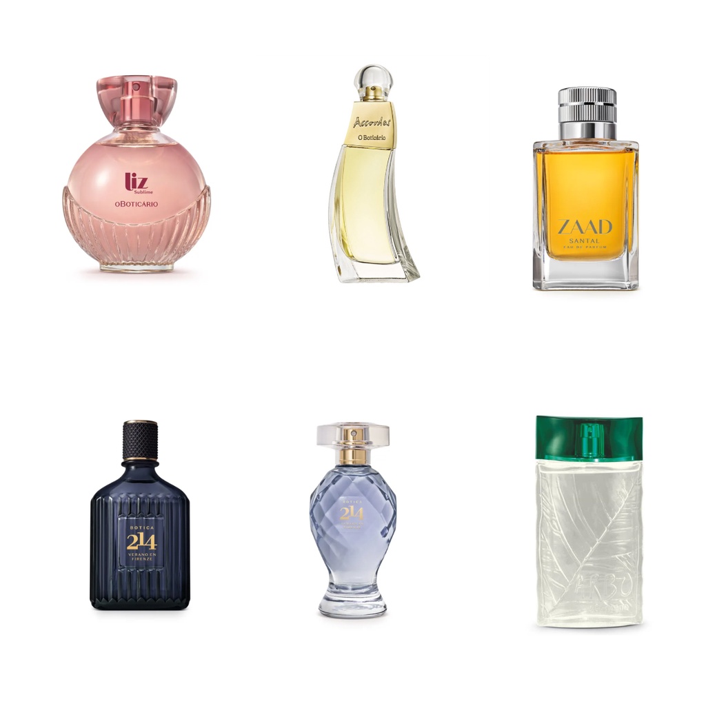 O Boticario/Brasil  Perfumes femininos, Perfumes boticario feminino,  Perfume