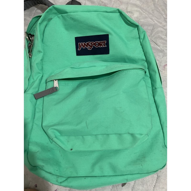 Mochila jansport online verde