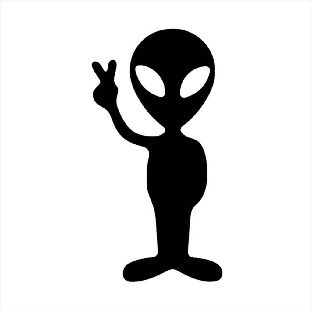 Adesivo Alien | Shopee Brasil
