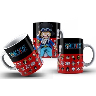 Caneca Anime One Piece Personagens - Mega Oferta!!!