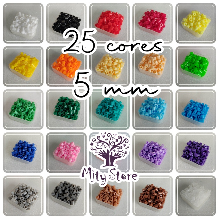 Perler Beads Kit 5mm/2.6mm Thermal Mosaic Hama Beads Kit Completo