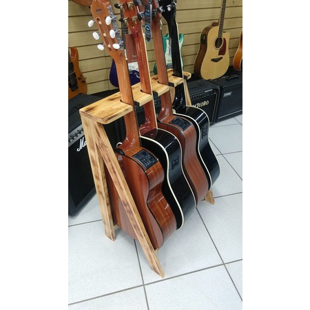suporte de violão guitarra baixo viola 4 lugares