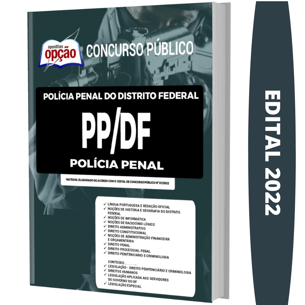 Apostila Polícia Penal DF (PP-DF) - Policial Penal | Shopee Brasil