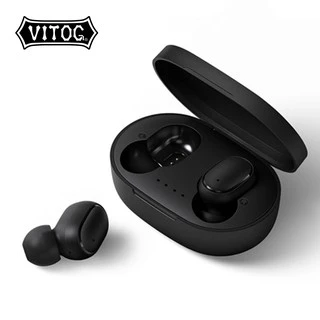 VITOG Fone De Ouvido Sem Fio TWS Bluetooth De Baixa Latência A6S True Wireless