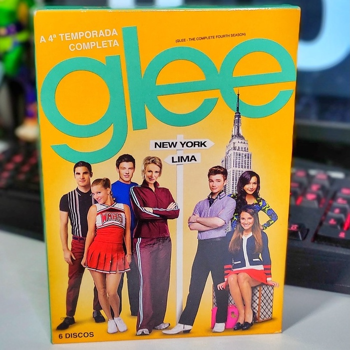 GLEE 4ª TEMPORADA - BOX DVD ORIGINAL | Shopee Brasil