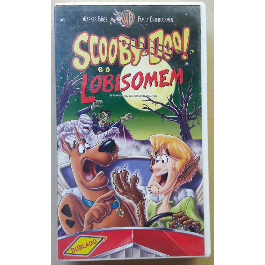 Fita Vhs Scooby Doo E O Lobisomem Original Dublado | Shopee Brasil