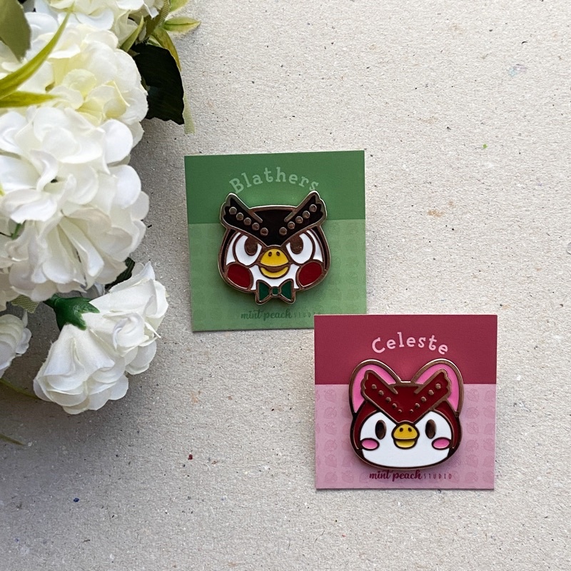 Pins de metal - Enamel Pins - Animal Crossing