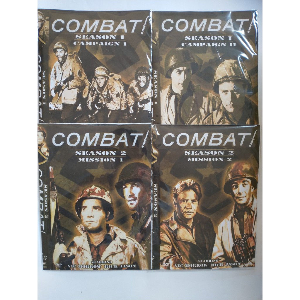 DVD Seriado Combat! (1962) 44 Eps Dublados | Shopee Brasil