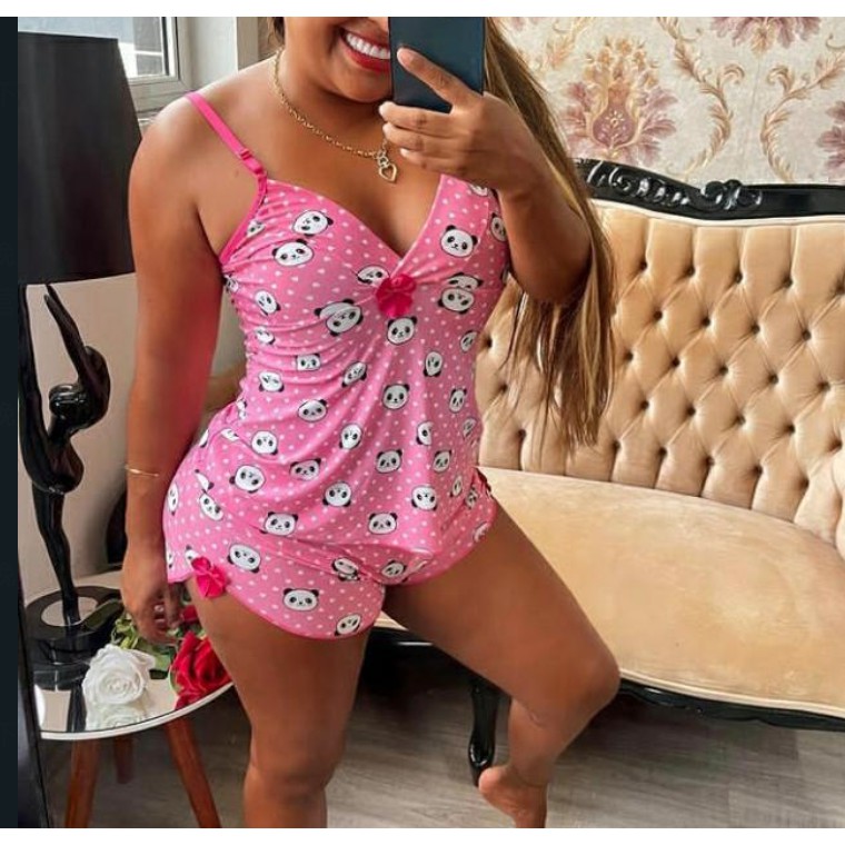 PIJAMA Baby Doll Conjunto barato promoção sex Escorrega o Preço 