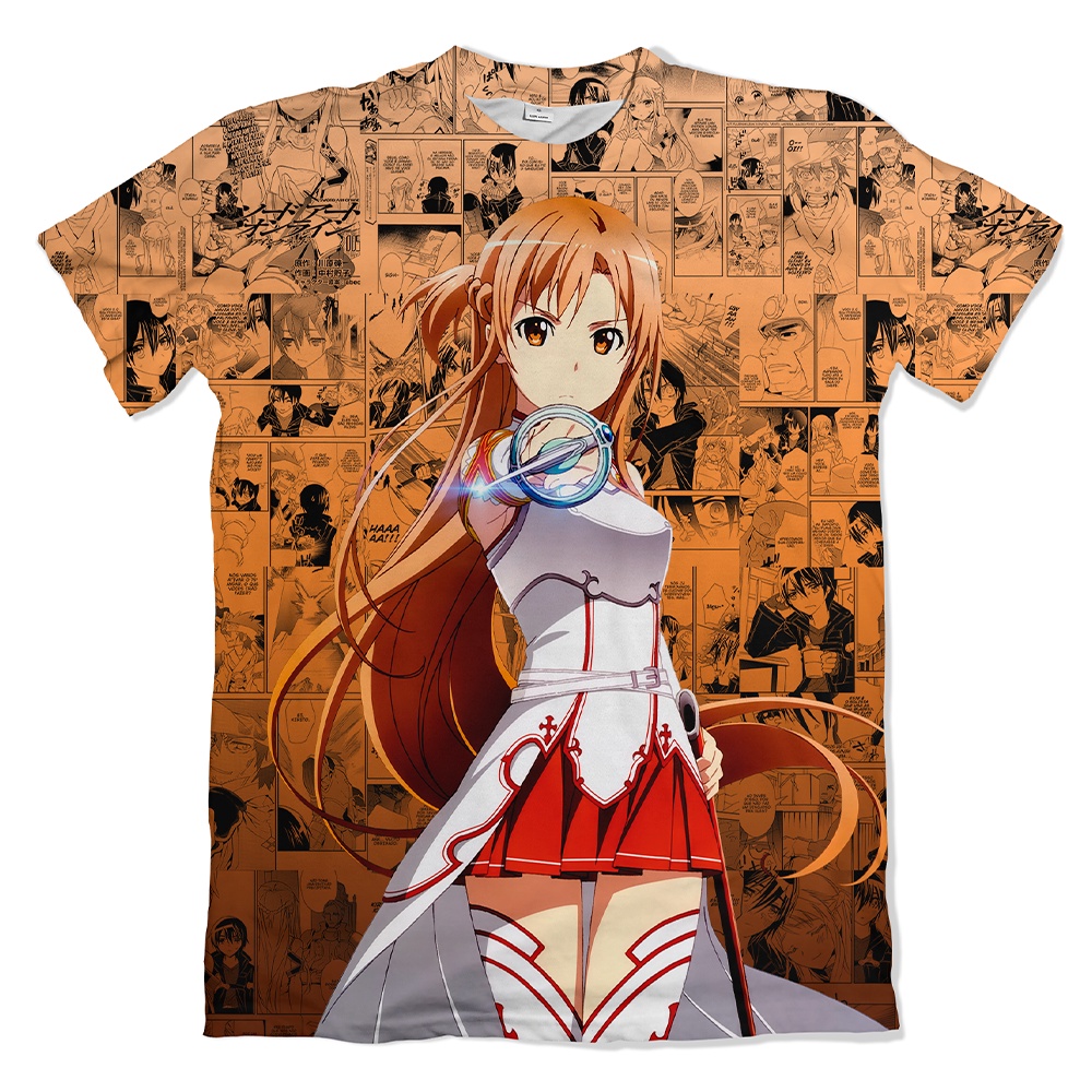 Camiseta Anime Sword Art Online - Estampa Total