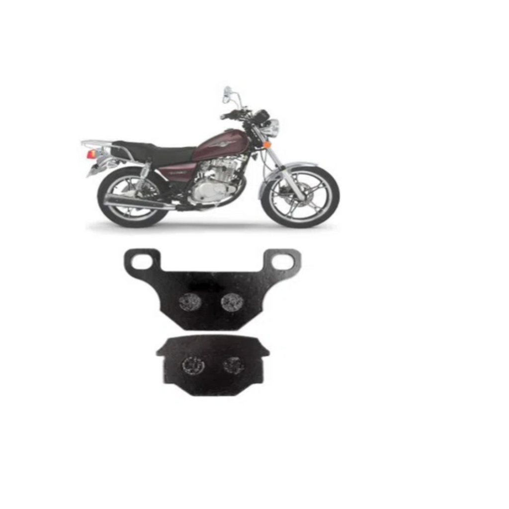 PASTILHA FREIO UNIBREQ DIANTEIRA FOSTI FT 125A | Shopee Brasil