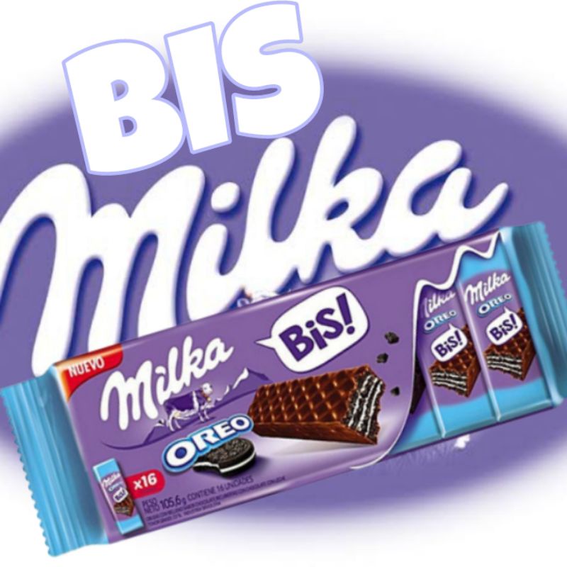 Novo Milka Bis Oreo 16 Unidades 105.6g