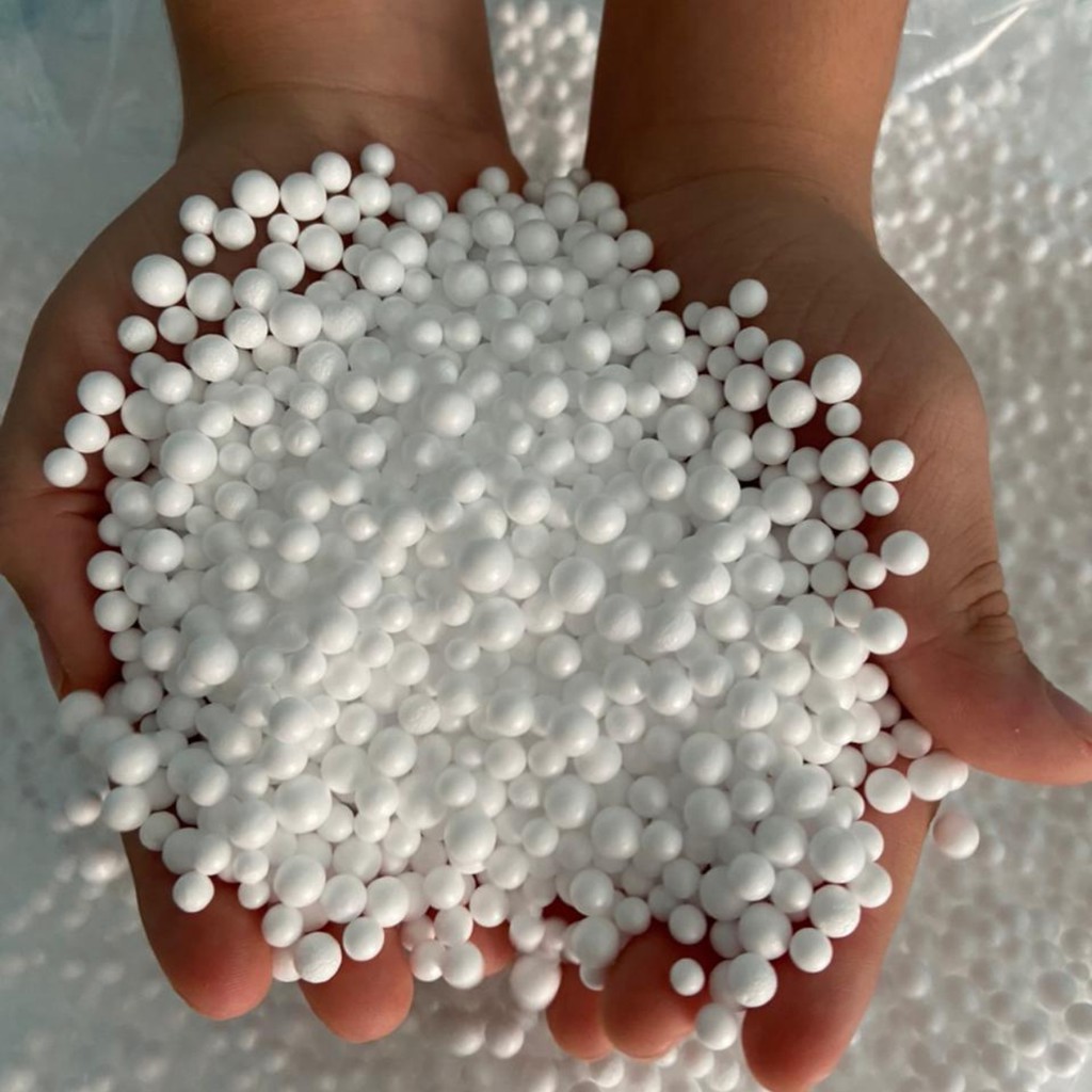 Bolinhas de isopor / Pérolas de isopor Vários tamanhos / bolinhas de isopor para slime Alta Qualidade