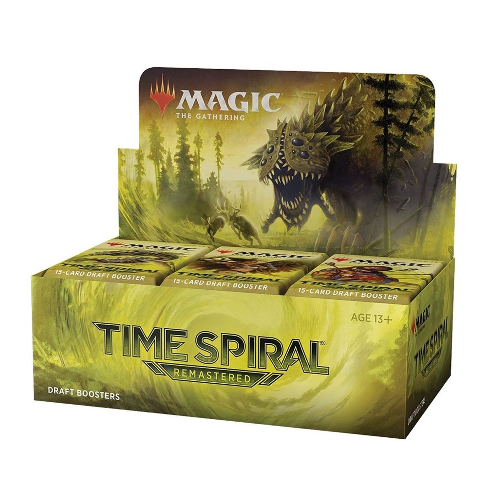 Caixa De Booster   Espiral Temporal Remasterizada   Booster De Draft