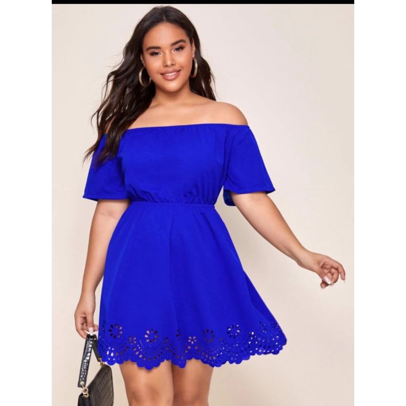 Shein discount vestido azul