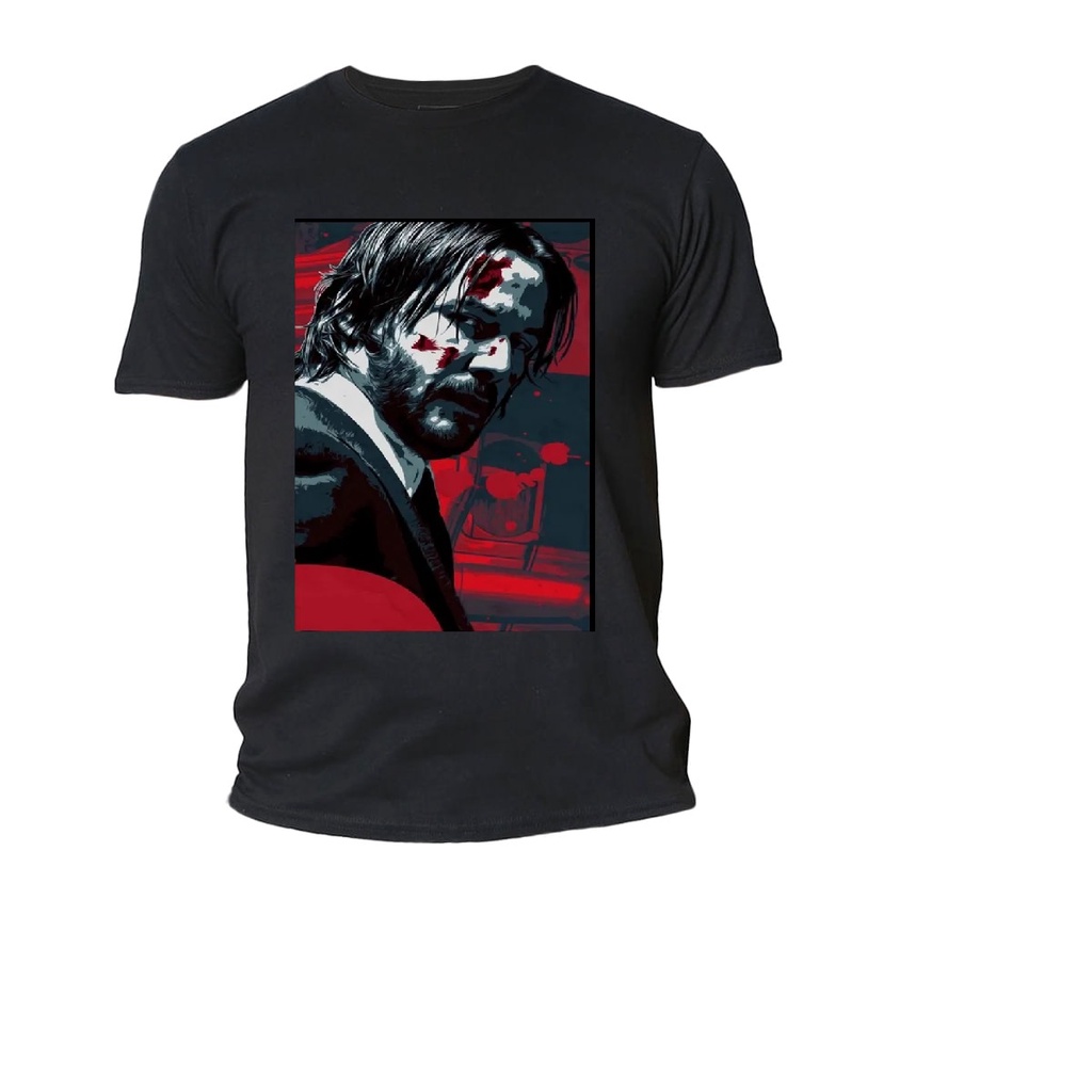 Camiseta Camisa Filme John Wick Keanu Reeves Shopee Brasil