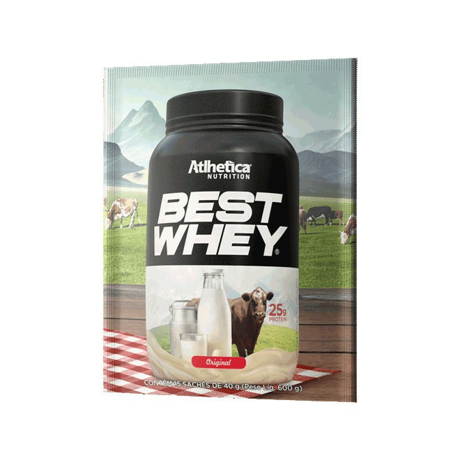 Best Whey Sachê (35g) Atlhetica Nutrition