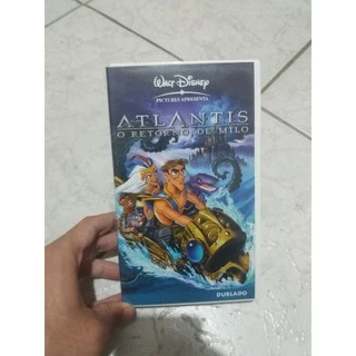 VHS Atlantis o retorno de Milo ( dublado)
