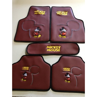 Tapede do mickey luxo bordado vermelho