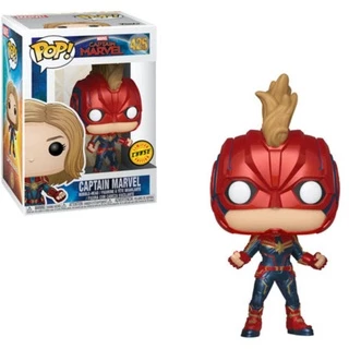 Funko Pop Chase Marvel Captain Marvel - Captain Marvel 425 Novo Original em Oferta na Shopee