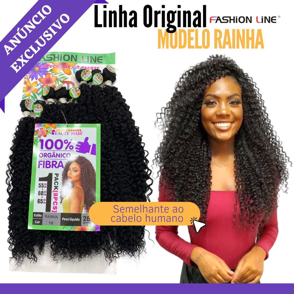 Cabelo Cacheado Carnaval – Fashion Classic 300G - MAPRINA CABELOS