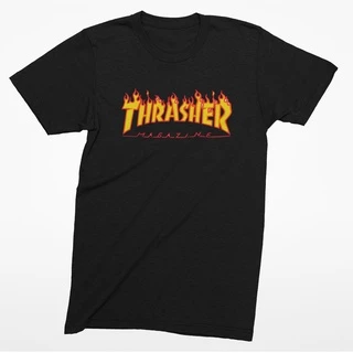 camisa camiseta masculina Thrasher blusa moda