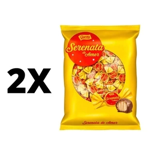 Kit Com 2 Pacotes Bombom Serenata De Amor Bombom Garoto