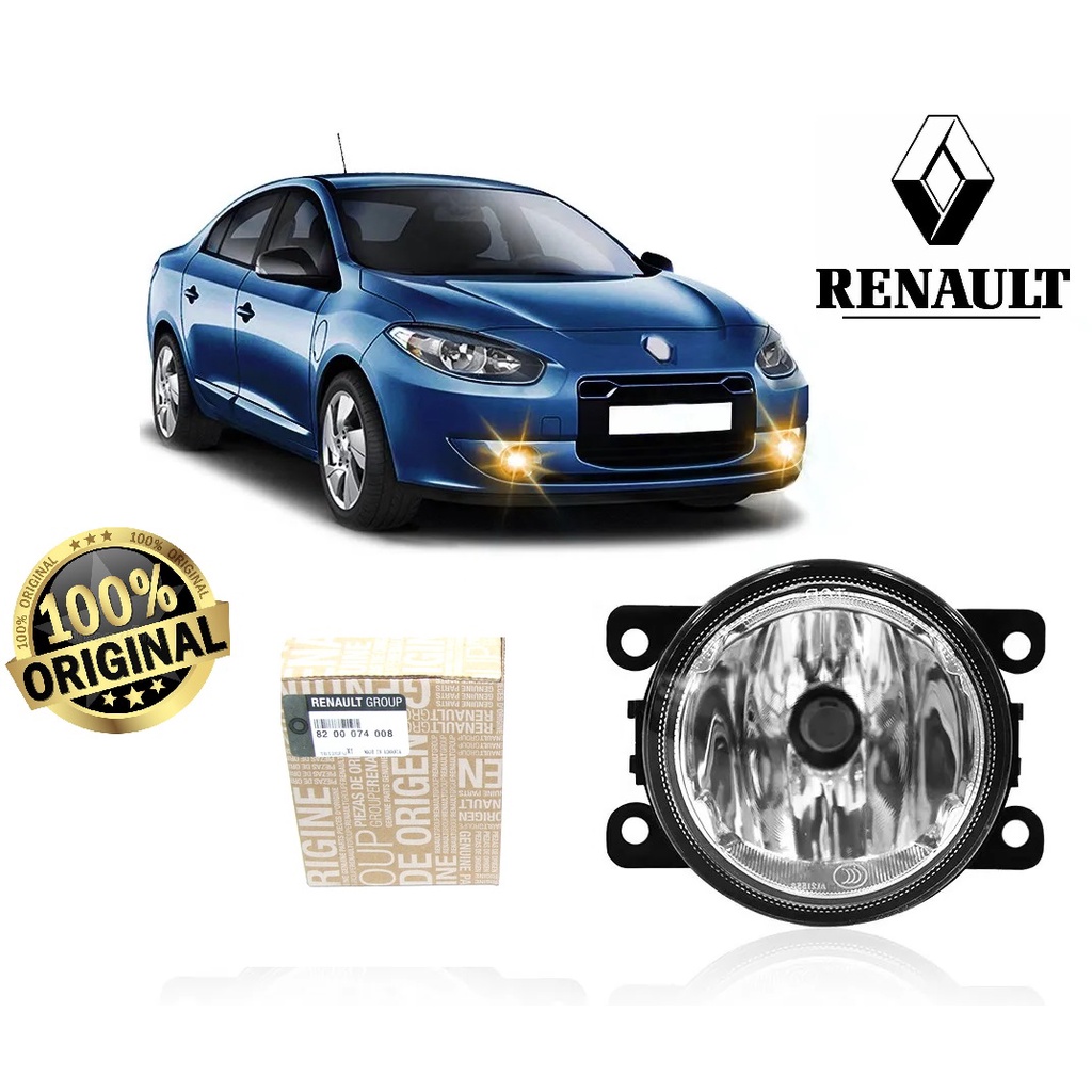 Farol De Milha Renault Fluence Symbol Duster Clio Logan Sandero Laguna ...