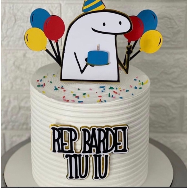 Topo de Bolo Bentô Cake