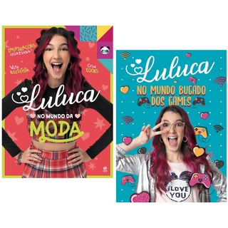 Luluca - Mundo Da Moda + Mundo Bugado Games - Kit 2 Livros