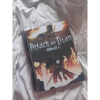 Caderno 10 Matérias Shingeki no Kyojin