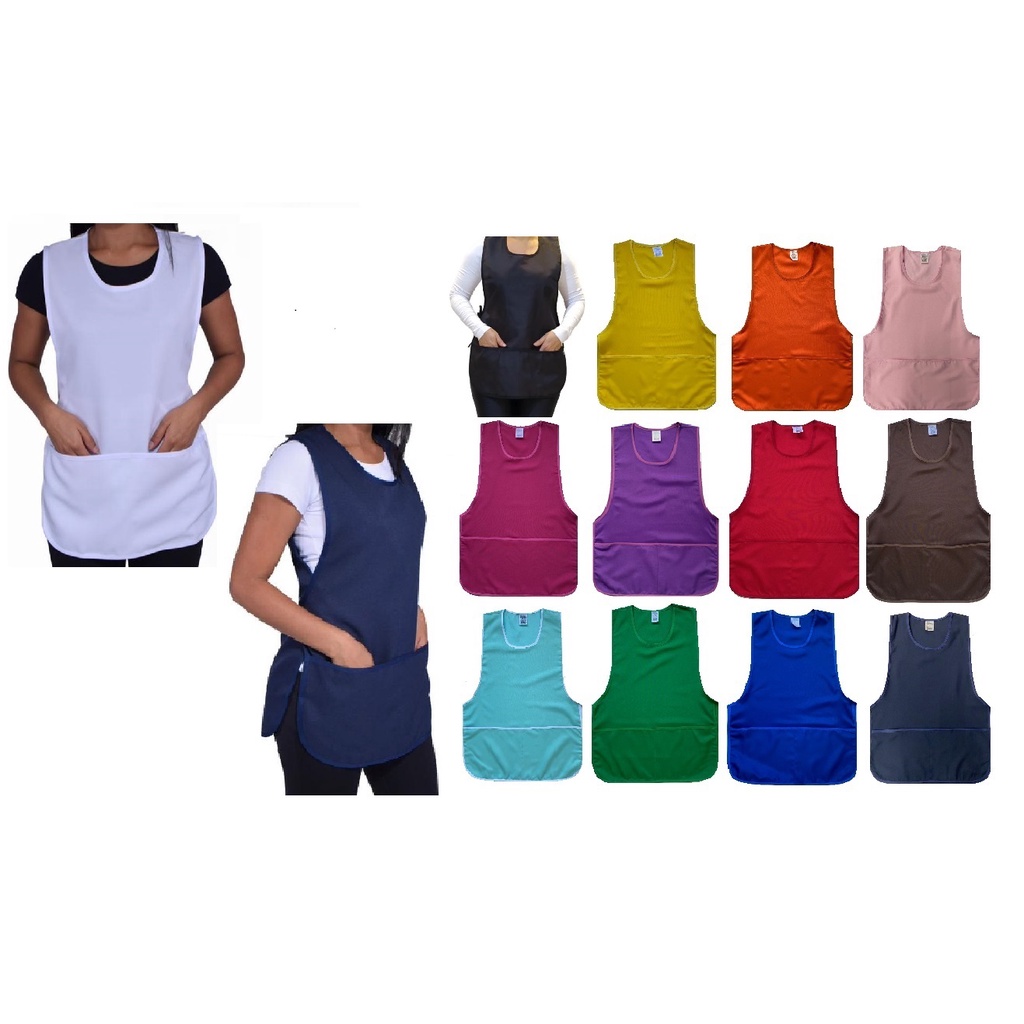 Avental Bata Jaleco Uniforme Feminino - Escolha a COR