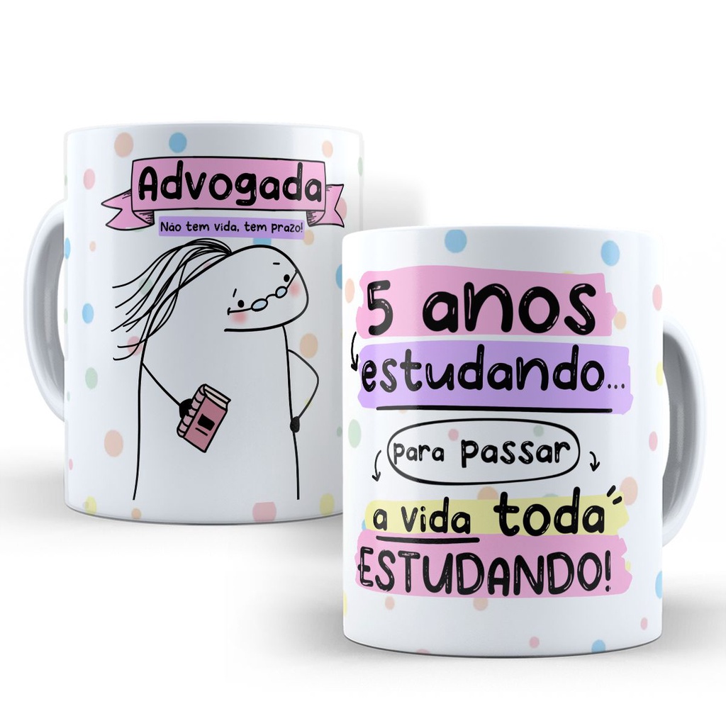 Caneca Advogada Meme Engraçado Bento Cake Presente Amiga