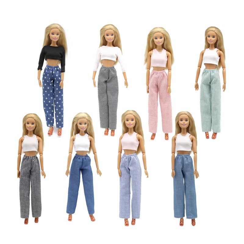 Conjunto de 35 peças de roupas de boneca para bonecas Barbie, roupas de  saias casuais modernas, acessórios de roupas de bonecas Barbie, sapatos de  bijuteria de roupas, inclui 12 saias : : Brinquedos e Jogos