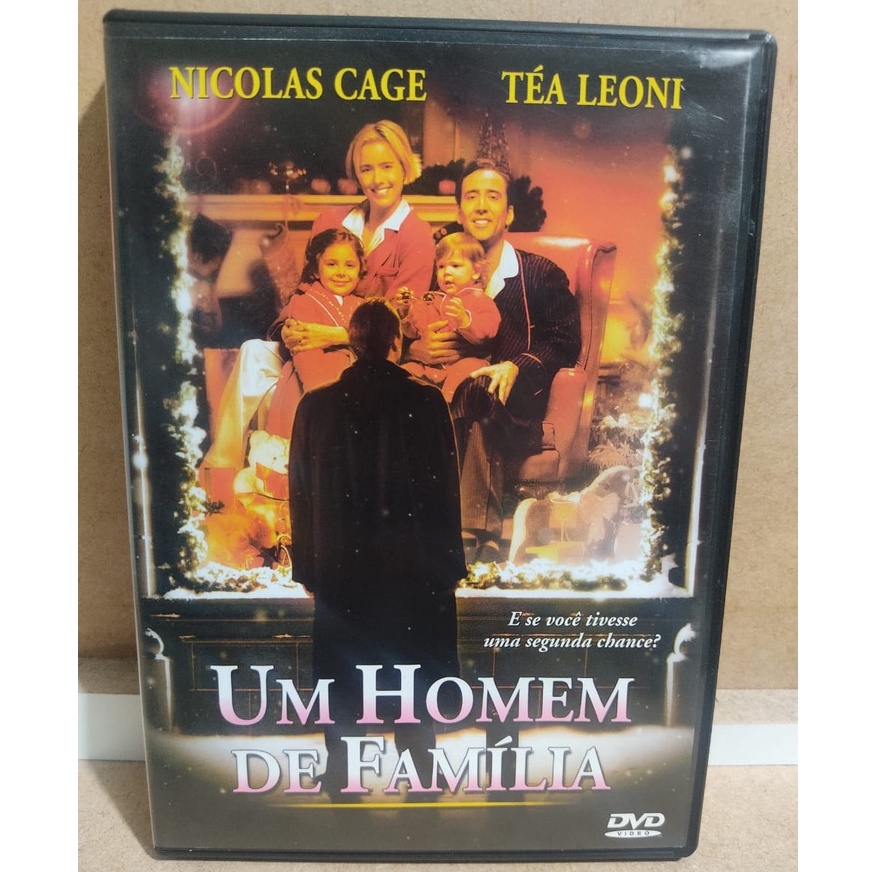 Um Homem de Familia Nicolas Cage / Tea Leoni (DVD Original) Shopee Brasil