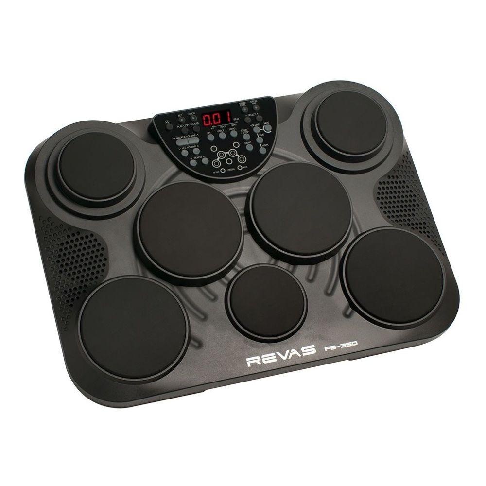 Bateria Eletrônica Portátil Revas Pb350 Roland Baqueta+fonte | Shopee ...