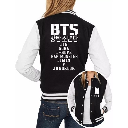 Bts sales jaqueta college