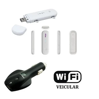 Modem Wifi Veicular 4g Zte 79u + Adaptador Bivolt E 12/24v