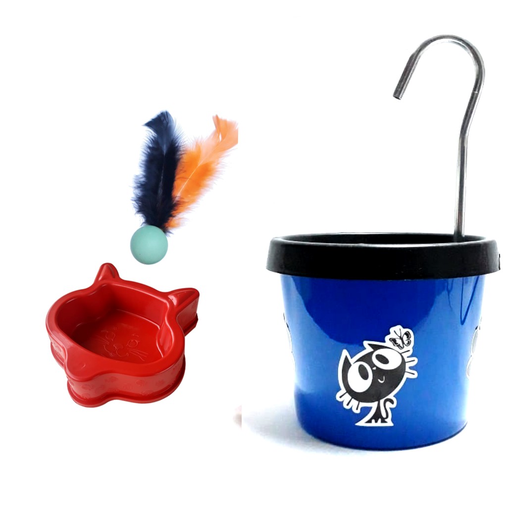 Bebedouro Azul Royal Para Gato Fonte
