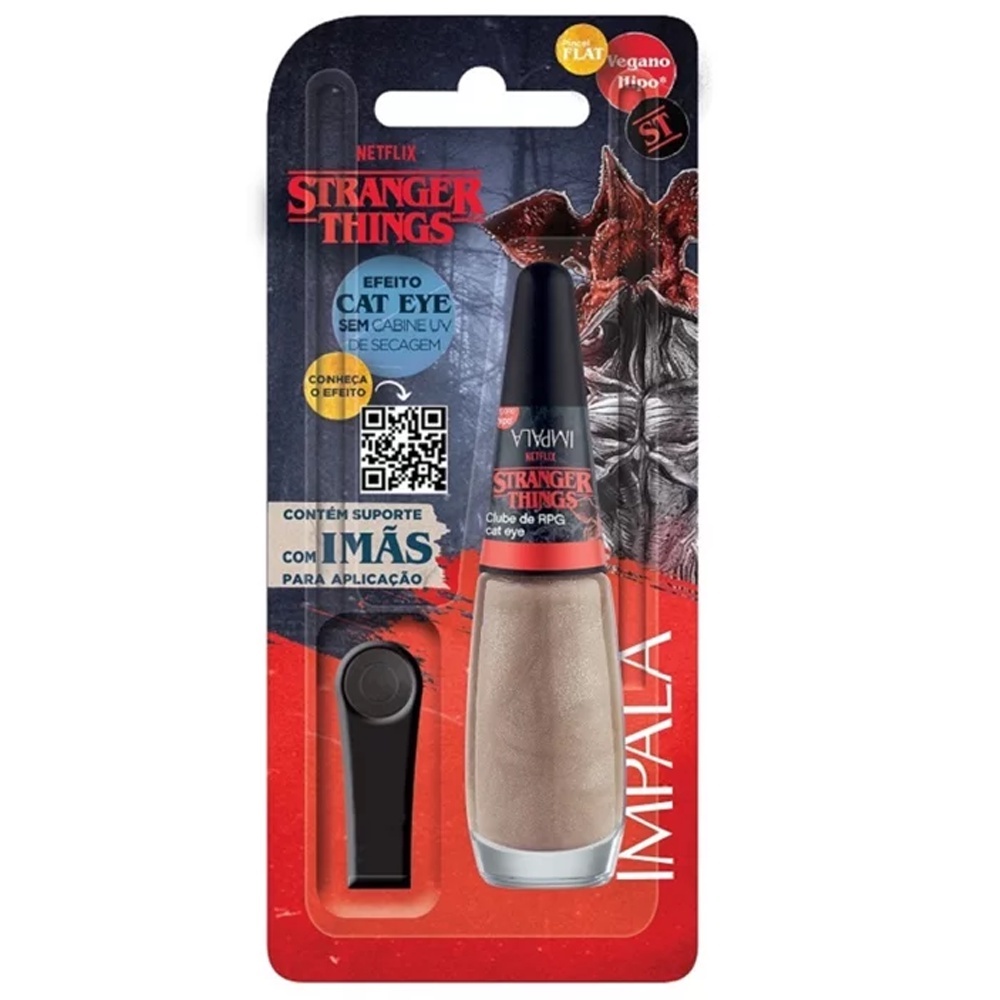 Esmalte Impala Stranger Things Cat Eye Nova Coleção Impala Stranger ...