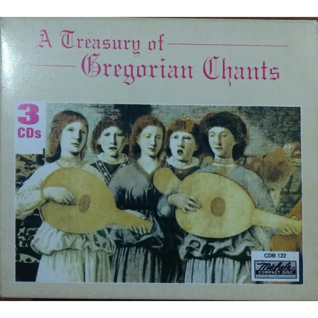 Cd Box A Treasury Of Gregorian Chants - Original | Shopee Brasil