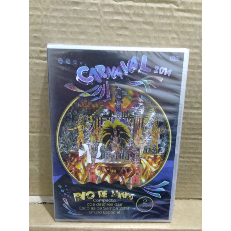 DVD CARNAVAL 2014- RIO DE JANEIRO- (DUPLO-LACRADO). | Shopee Brasil