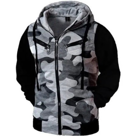 Blusão best sale camuflado masculino