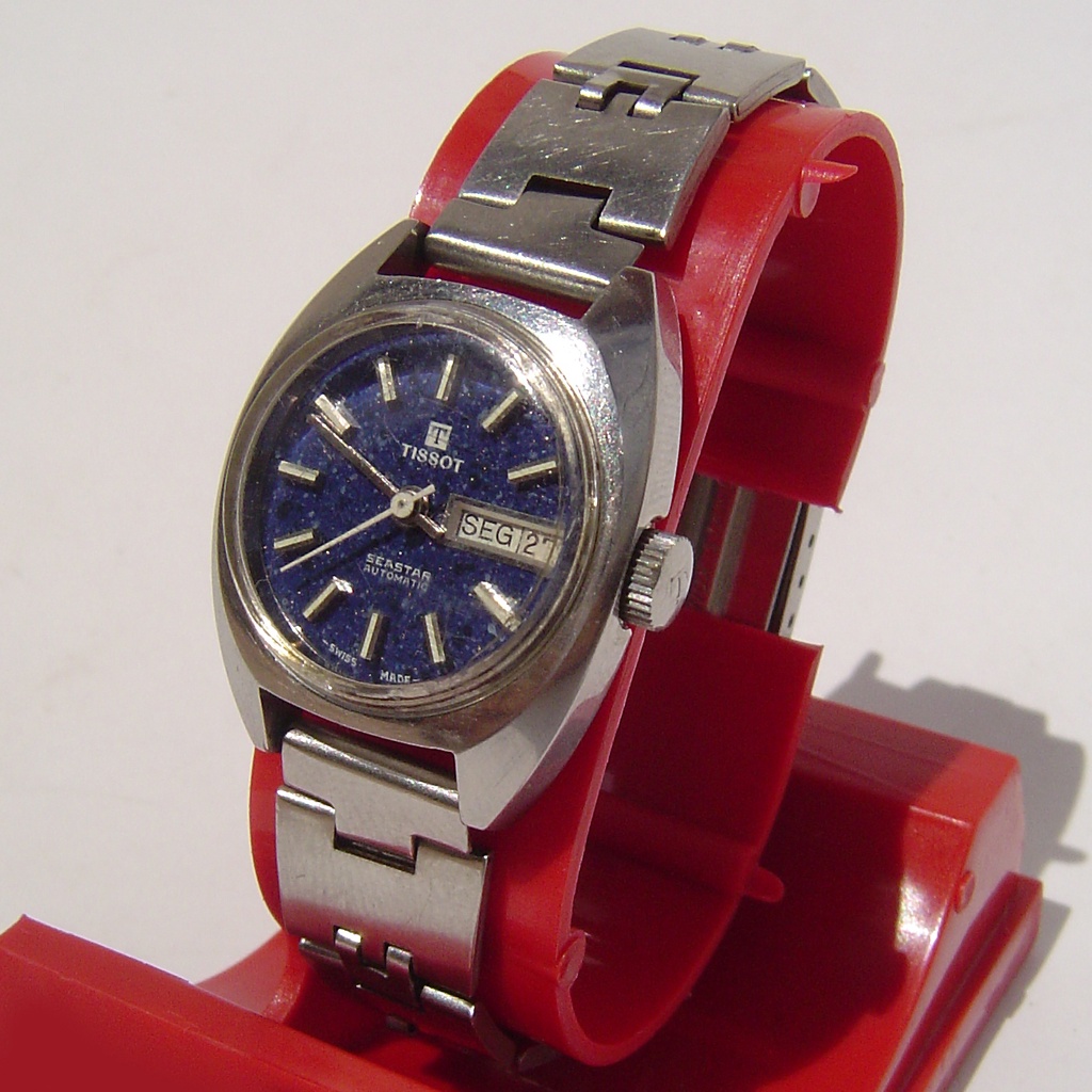 Rel gio Vintage TISSOT SEASTAR Ladies Automatic Shopee Brasil