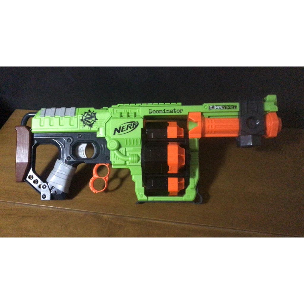 Nerf doominator zombie strike shopee brasil