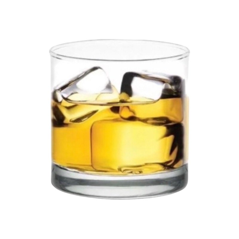 Jogo de Copos Nadir Bar Whisky 265ml Em Vidro com 2 peças